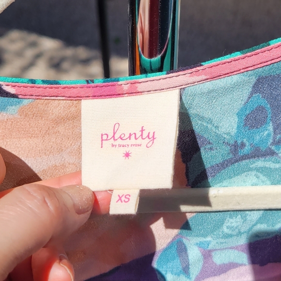 Nwot Plenty by Tracy Reese Puff-Sleeved Floral Blouse xs - Picture 14 of 14